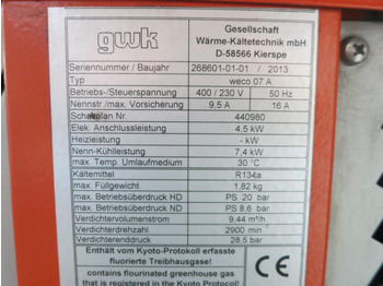 HVAC zařízení GWK Weco 07 A: obrázek 4
