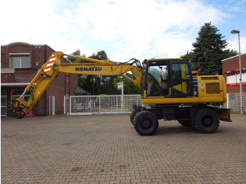 Kolesové rýpadlo KOMATSU PW180