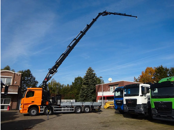 Nový Auto s hydraulickou rukou, Nákladní automobil valníkový/ Plošinový Mercedes-Benz 3751 Arocs Pritsche + HIAB 858 + JIB 8x2: obrázek 2