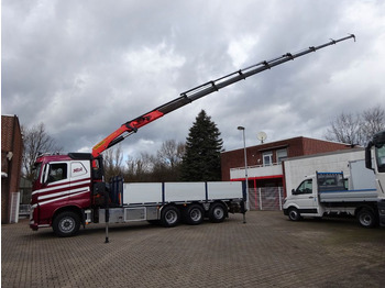 Auto s hydraulickou rukou, Nákladní automobil valníkový/ Plošinový Volvo FH13 540 + PK 34002 8 Ausschub  ca. 24 Meter: obrázek 2