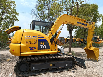 Pásové rýpadlo KOMATSU PC70