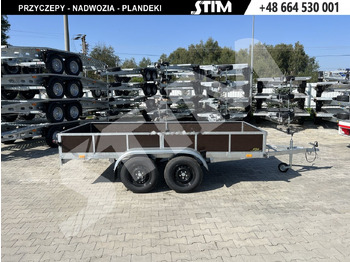 Nový Přívěsný vozík Stim S12-075/3415R + przednia burta otwierana + wzmocnienia ramy: obrázek 3