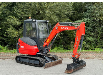 Mini rýpadlo Kubota * Sprowadzona * Minikoparka * Kubota KX61-3 * 2.6 Ton *: obrázek 2