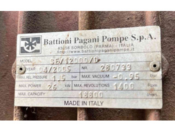 Fekální cisterna Mesttank, transporttank, giertank vacuumtank Güllefässer mestverwerking: obrázek 4