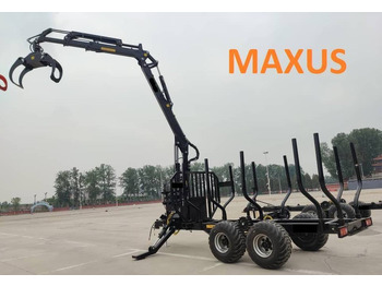 Лісовий причіп MAXUS 1400 + Кран 780 leasing Лісовий причіп MAXUS 1400 + Кран 780: obrázek 4