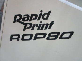 Tiskařský stroj HUBSTANZE RAPID PRINT ROP80 MIT PRÄGEEINHEIT VON OBEN UND UNTEN: obrázek 5