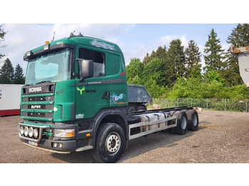 Podvozek s kabinou SCANIA R124