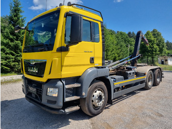 Hákový nosič kontejnerů MAN TGS 33.480
