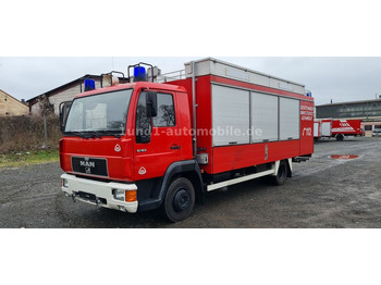 Hasičský vůz MAN 10.163 L2000 Feuerwehr GWG Nur 6.300km  DEPA ELRO/VETTER 10.163 L2000 Feuerwehr GWG Nur 6.300km  DEPA ELRO/VETTER: obrázek 2