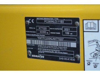 Komatsu PC 290 NLCi leasing Komatsu PC 290 NLCi: obrázek 5 Komatsu PC 290 NLCi leasing Komatsu PC 290 NLCi: obrázek 5