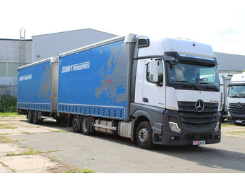 Plachtový nákladní auto MERCEDES-BENZ Actros 2542