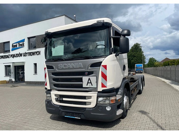 Hákový nosič kontejnerů SCANIA R 410