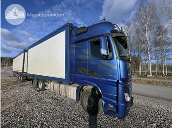 Skříňový nákladní auto MERCEDES-BENZ Actros