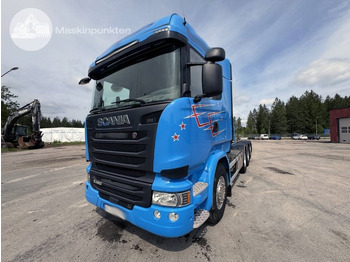 Hákový nosič kontejnerů SCANIA R 490