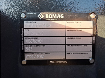 Kompaktor BOMAG DE BW 211 DH-5 Stage IV/TIER4f: obrázek 2