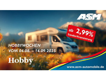 Polointegrovaný obytný vůz HOBBY MAXIA