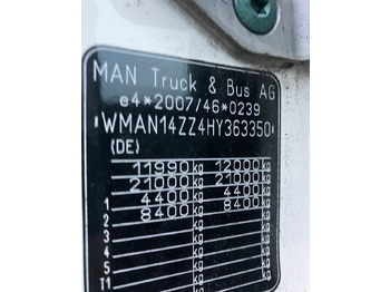 Podvozek s kabinou MAN MAN TGM  12.250 sypialka  euro6 Rama do zabudowy: obrázek 3