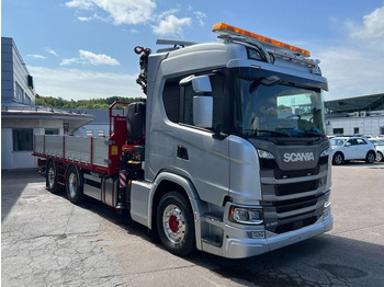 Auto s hydraulickou rukou Scania G 360 6x2*4 Brädgårdsbil: obrázek 3