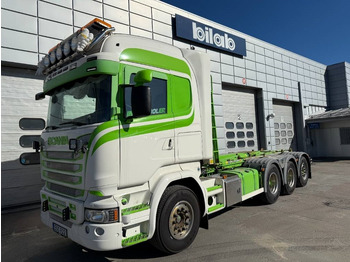 Hákový nosič kontejnerů SCANIA R 580