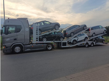 Přepravník automobilů SCANIA S 500