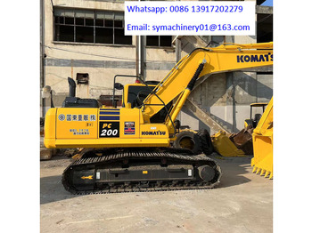 Pásové rýpadlo KOMATSU PC200-8