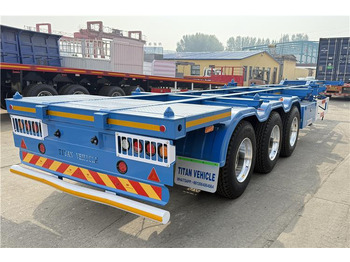 Nový Návěs-podvozek pro dopravu kontejnerů TITAN 3 Axle 40 foot Container Trailer for Sale In Senegal: obrázek 4