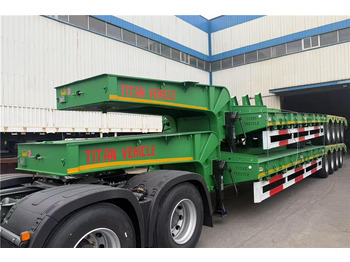 Nový Podvalníkový návěs TITAN 4 Axle 100 Ton Low Bed Truck Trailer for Sale In Zimbabwe: obrázek 4
