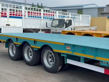 Nový Podvalníkový návěs pro dopravu těžké techniky TITAN Drop Deck Semi Trailer for Sale in Kuwait: obrázek 4