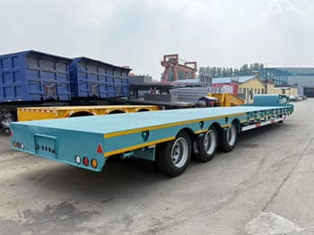 Nový Podvalníkový návěs pro dopravu těžké techniky TITAN Drop Deck Semi Trailer for Sale in Kuwait: obrázek 3