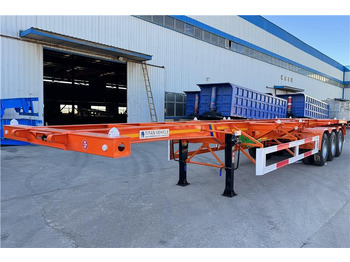 Nový Návěs-podvozek pro dopravu kontejnerů TITAN Tri Axle Skeletal Trailer for Sale In Uganda: obrázek 3