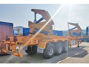 Nový Kontejnerovy návěs/ Výměnná nástavba pro dopravu kontejnerů XCMG 40 Ton Sidelifter Container Trailer for Sale in Guyana: obrázek 3