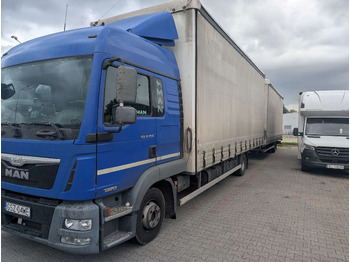 Plachtový nákladní auto MAN TGL