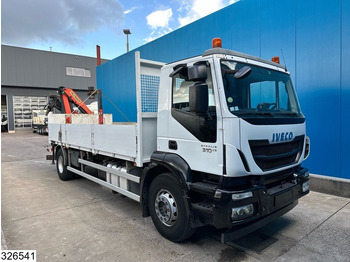 Nákladní automobil valníkový/ Plošinový, Auto s hydraulickou rukou Iveco Stralis 310 EURO 6, Steel suspension, Palfinger: obrázek 3