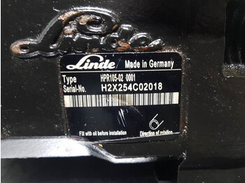 Hydraulika Linde HPR105-02 - Drive motor/Fahrmotor/Rijmotor: obrázek 3