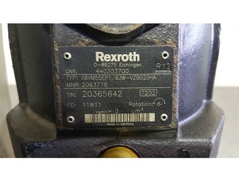 Hydraulika Rexroth A6VM55EP1/63W - Drive motor/Fahrmotor/Rijmotor: obrázek 4