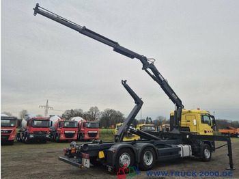 Hákový nosič kontejnerů, Auto s hydraulickou rukou MAN TGS 26.320 Meiller RK 2070+ Kran MKG HLK 177+FB: obrázek 2