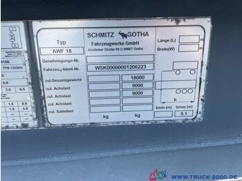Schmitz Cargobull AWF 18 BDF SAF Achsen Scheibenbremsen leasing Schmitz Cargobull AWF 18 BDF SAF Achsen Scheibenbremsen: obrázek 4
