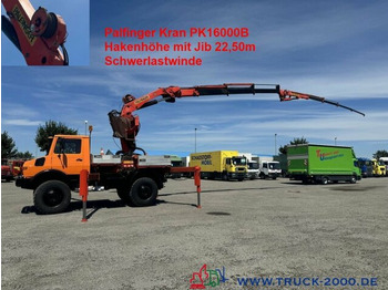 Auto s hydraulickou rukou UNIMOG