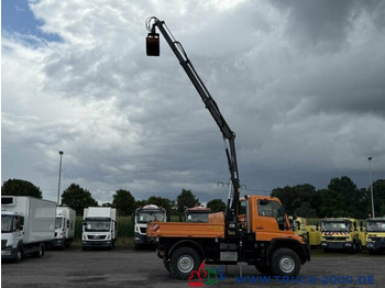 Sklápěč, Auto s hydraulickou rukou Unimog Unimog U300 4x4 Hiab Kran mit original 60.212 Km: obrázek 5
