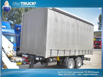 Plachtový přívěs SAXAS Tandemanhänger Schiebeplane 7,45t Nutzlast: obrázek 1