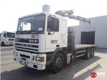 Nákladní automobil valníkový/ Plošinový, Auto s hydraulickou rukou DAF 95 360 ATI lames hiab 125 Steel top: obrázek 3