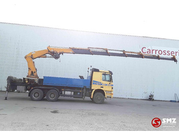 Nákladní automobil valníkový/ Plošinový, Auto s hydraulickou rukou Mercedes-Benz Actros 3340 6x6 Effer 680 6s ext/remote 338'km: obrázek 4