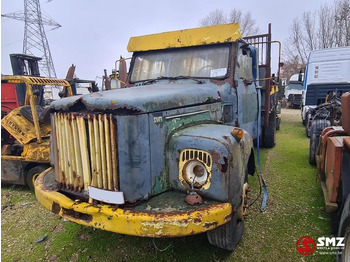 Nákladní automobil valníkový/ Plošinový, Auto s hydraulickou rukou Scania 110 rotten-not running: obrázek 2