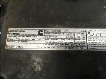 Stavební technika CUMMINS