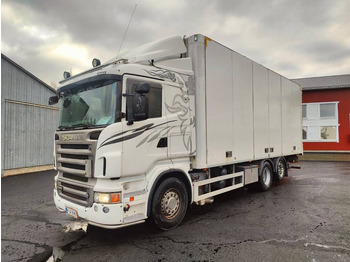 Skříňový nákladní auto SCANIA R 500