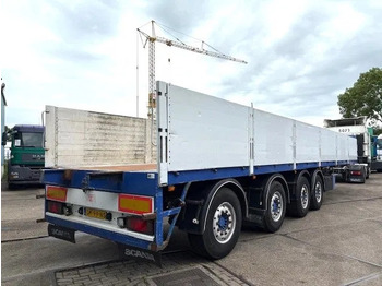 Návěs valník/ Plato Kwb KWB P-504-STI-H 4-AXLE FLATBED TRAILER (SAF AXLES / 2x STEERING AXLE / 2x LIFT-AXLE / ALUMINIUM SIDE BORDS /ABS-EBS): obrázek 3