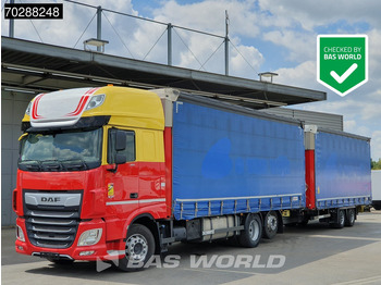 Plachtový nákladní auto DAF XF 450