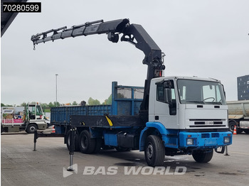Nákladní automobil valníkový/ Plošinový, Auto s hydraulickou rukou Iveco EuroTrakker 310 6X4 Palfinger PK36002 Kran Crane Manual Big-Axle Euro 3: obrázek 2
