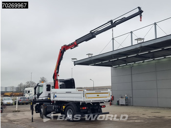 Nový Sklápěč, Auto s hydraulickou rukou Iveco Eurocargo 180E320 4X2 Steelsuspension 3-Seiten Palfinger PK12.501 Euro 6: obrázek 2