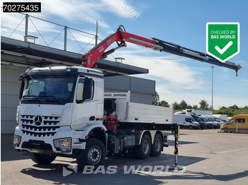 Mercedes-Benz Arocs 3348 6X4 Fassi F255A2.24 Kran Crane 9m3 3-Sided Tipper Big-Axle Euro 6 leasing Mercedes-Benz Arocs 3348 6X4 Fassi F255A2.24 Kran Crane 9m3 3-Sided Tipper Big-Axle Euro 6: obrázek 1